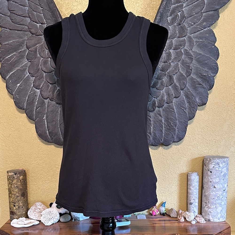 Fabletics Classic Black Tank Top